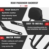 CHIFUN Passenger Backrest Sissy Bar for Honda CL 500 CL300