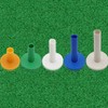 FINGER TEN Golf Tees Rubber Golf Tee Long Short Range