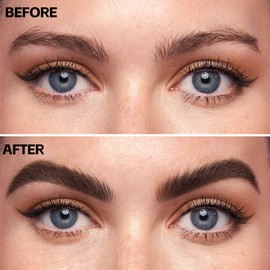 AFGHOUZ Cream Eyebrow Duo Kit, Brow Powder and Eyeliner Gel, Eye Brow Pomade Waterproof Highly Pigmented, Filler Thicker Brows, with Head Brush