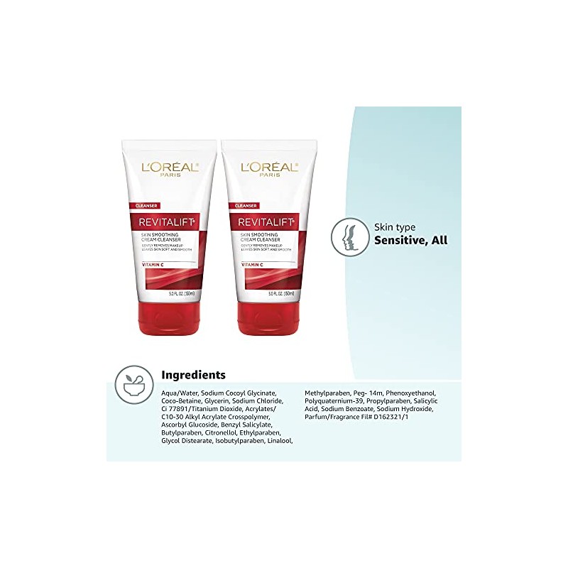 LOreal Paris Skin Care Revitalift Radiant Smoothing Wet Facial Cream
