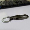 Key Chain, Simple, Car Keychain, Double Ring, Metal, Keyring, Men's,