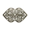 Alpenflüstern Lissy Costume Blouse Brooch, Antique Silver Colour, API077