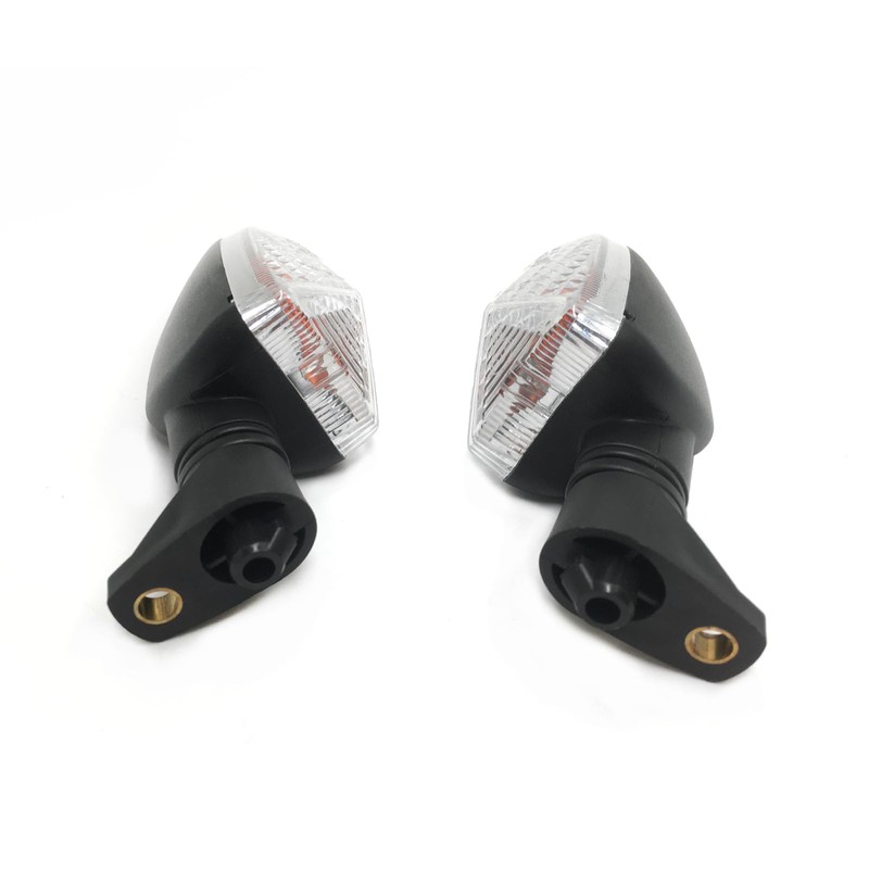 SPNUVR 2Pcs Motorcycle Turn Signal Light Front Or Rear Indicator