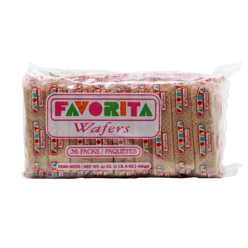 Favorita Crispy Creme Wafers Galletas Favorita Family Pack from (36
