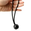 10 in Heavy Duty Elastic Black Ball Bungees Tarp -