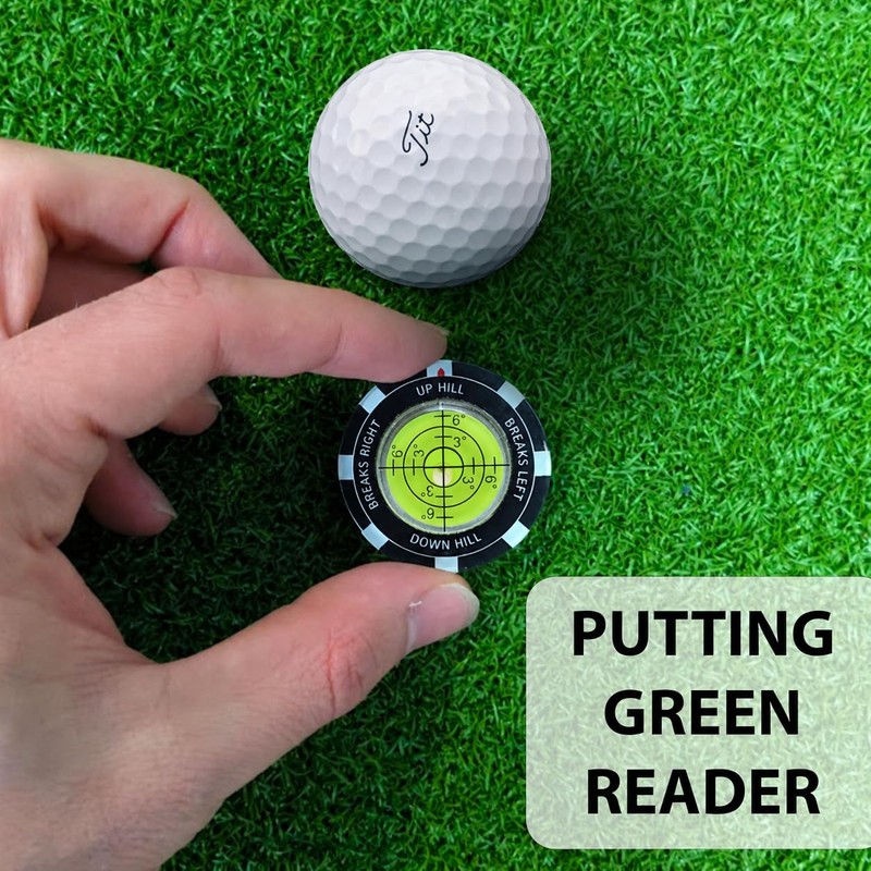 Spirit Level Golf Ball Markers For Putting Green - Golf