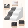 Dog Stairs for Small Dogs,3 Step Dog Ramp for Couch