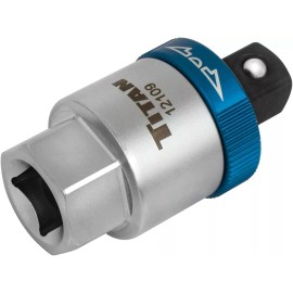 Titan 12109 1/2-Inch Drive Ratcheting Breaker Bar Adapter