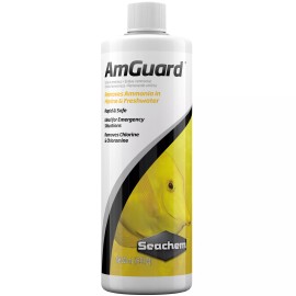 Seachem AmGuard 500mL Marine and Freshwater Rapid Ammonia and Chlorine Removal