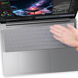 Keyboard Cover for 2025 2024 Lenovo Yoga Pro 9 16IAH10 16IMH9, 2025 2024 Yoga Pro 9i 16IAH10 16IMH9 (NOT FIT 16IRP8) US Protective Keyboard Skin-Clear