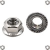 Locking Tooth Nuts M6 Stainless Steel A2 / V2A -