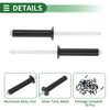 Motoforti Open End Large Flange Blind Rivets 5mm Grip Diameter