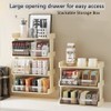 Chxzkeyima Large Coffee and Tea Organizer, Coffee Pod Holder Storage