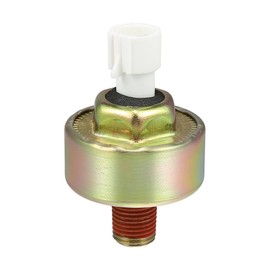 Motoforti Car Engine Ignition Knock Sensor, Detonation Sensor, for Buick LaCrosse 3.8L V6 - Gas 2005-2009, Metal, No.10456215/12591625, Bronze Tone