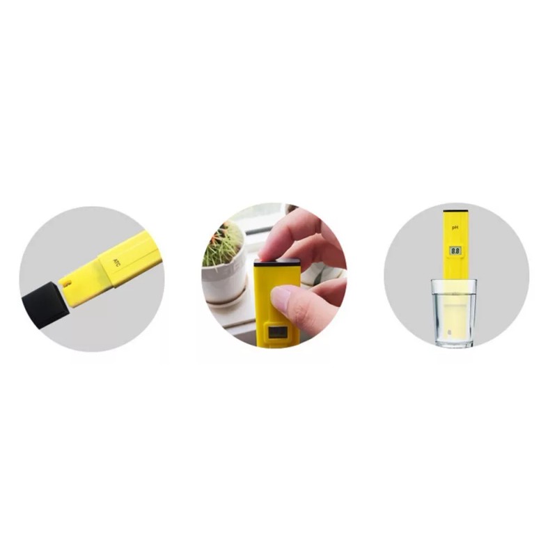 Digital PH Meter Pocket Pen Tester 0.1 Resolution PH Meter