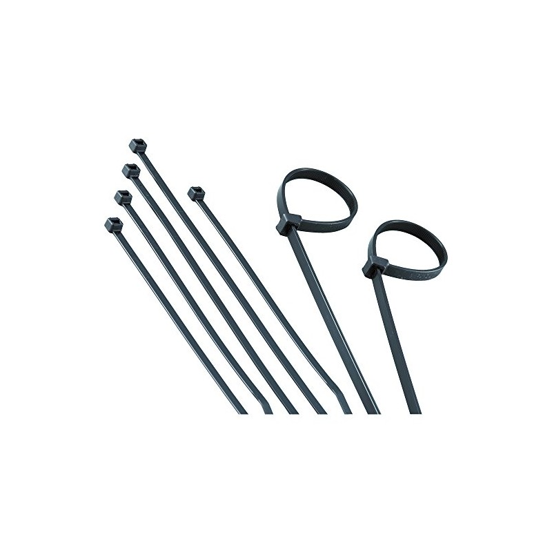 TRUSCO Cable Ties, Nylon Cable Ties (Weather Resistant Type) 4.8