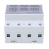 3 Phase DIN Rail Voltmeter, AC 390-500V 3-Phase DIN Rail