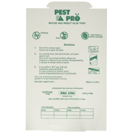 Pest Pro Mouse, Spider, Roach & Insect Glue Boards - 75 Count - Peanut Butter Scented (Non-Allergenic)