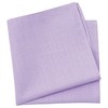 BELLUNO Solid Pocket Square for Men, Cotton and Linen Blend,