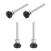 QUARKZMAN 4 Sets Knurled Knobs Knurled Screw Screws with Nuts