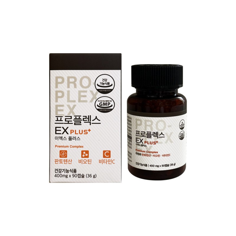 프로플렉스 이엑스 플러스 400mg x 90캡슐 1개 / 써클 Proflex