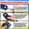 Kingdder 2 Pcs Two Button Gate Remote Control Compatible with