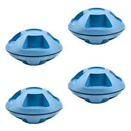 4 Pcs Laundry Bed Sheet Detangler Reduces Sheets Blankets Tangled Wrinkles Save Time Reusable in Washer and Dryer Light Blue