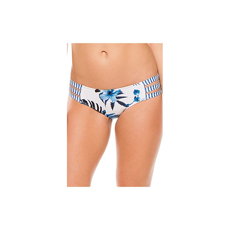 Seafolly Women's Standard Multi Strap Hipster Medium Coverage Bikini Bottom