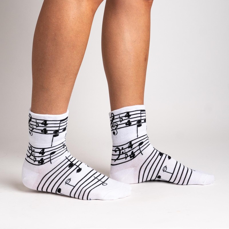 Sock It To Me, Women's Footnotes Turn-Cuff Socks, One Size