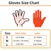 YIOIY Rubber Cleaning Gloves,Waterproof and Oil-resistance Glove for kitchen Cleaning,Clothes