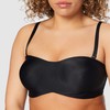 Lilyette by Bali Women's Tailored Strapless Minimzer Bra, Black, 40D