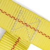 TOPZEA 2 Pack Tow Dolly Basket Straps with Flat Hook,
