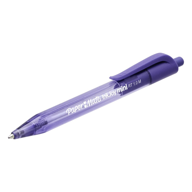 Paper Mate InkJoy Mini Retractable Ballpoint Pens, Medium Point, Assorted,
