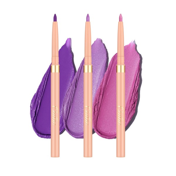 OULAC Matte Eyeliner Waterproof Set, Smudge-proof Long-Lasting Pivoting Eye Liner