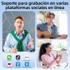 Sistema de micrófono inalámbrico Boya BY-v2 para iOS 2.4G con