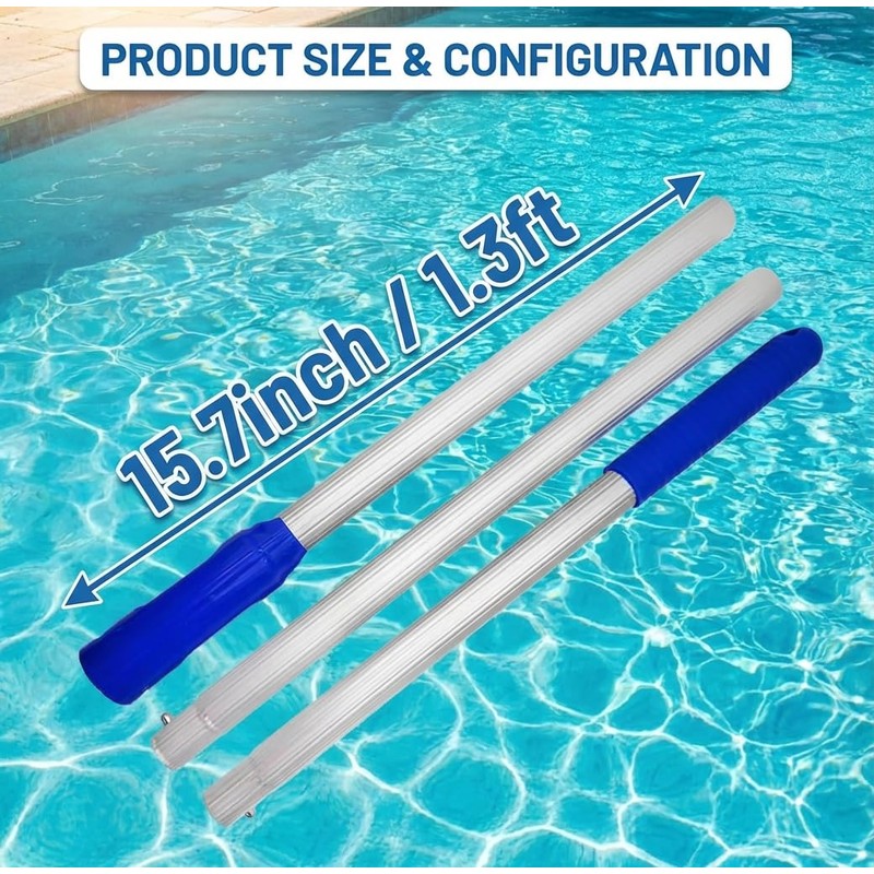 Hook for All Robotic Pool Cleaner with Swimming Pool Pole,