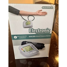 Intellective Electronic RAK289 LCD Screen Digital Blood Pressure Monitor