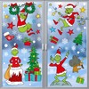 165 PCS Christmas Window Clings for Glass - Double-Sided Static