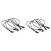 Vaguelly 2pcs Way Power Daisy Chain Cable for Guitar Bass
