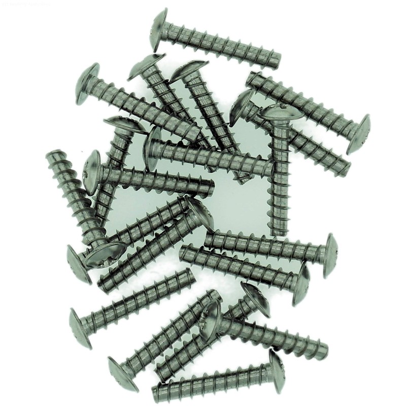 D3.5 (3.5mm x 16mm) Pozi Pan Screws for Plastic (Flanged
