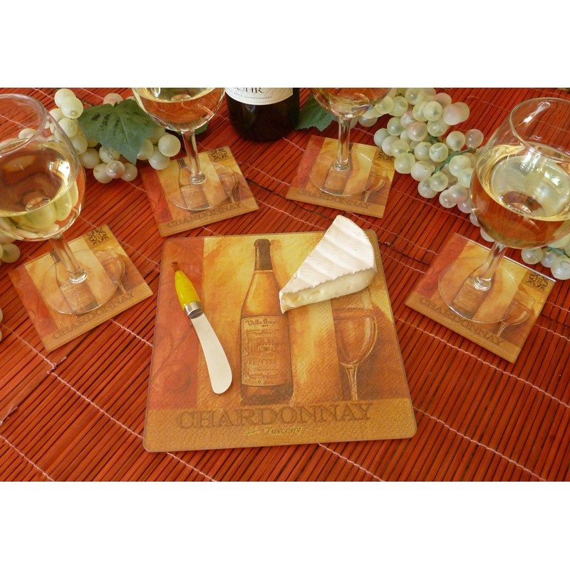 Bella Vita BGS Chardonnay Cheese Serving Gift Set
