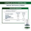 Alga Espirulina Orgánica 500 Mg Pack 3 Frascos Con 100