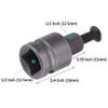 Yakamoz 1.5-13mm Capacity Key Drill Chuck for Air Impact Wrench