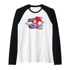 Sonic Racing CrossWorlds - Knuckles Decal Raglan Baseball Tee