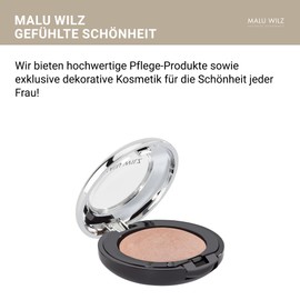 Malu Wilz Luminizing Skin Highlighter Powder 7 g - Luxurious Makeup Highlighter for Silky Shine, Makes the Face Radiant, With Nourishing Minerals