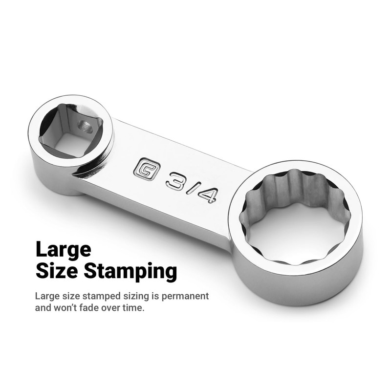 Capri Tools 1/2 in. Drive 15/16 in. Torque Adapter, 12-Point