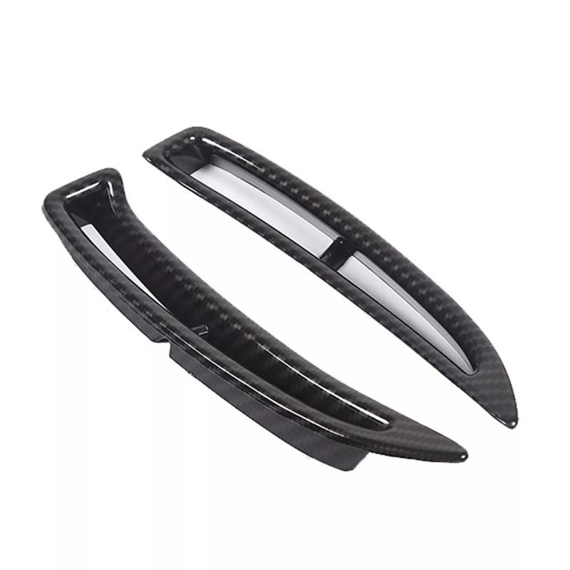 autotrim000 Carbon ABS Car Rear Side Vent Cover Trims For