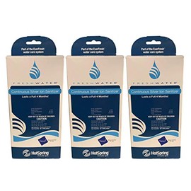 Hot Spring Freshwater Ag+ Continuous Silver Ion Cleaner 3 Pack