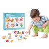 Wooden Letters Puzzle - Montessori Letters Learning for Children, ABC