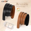 SUOSDEY Women Reversible Leather Belts for Jeans Pants Dresses Ladies